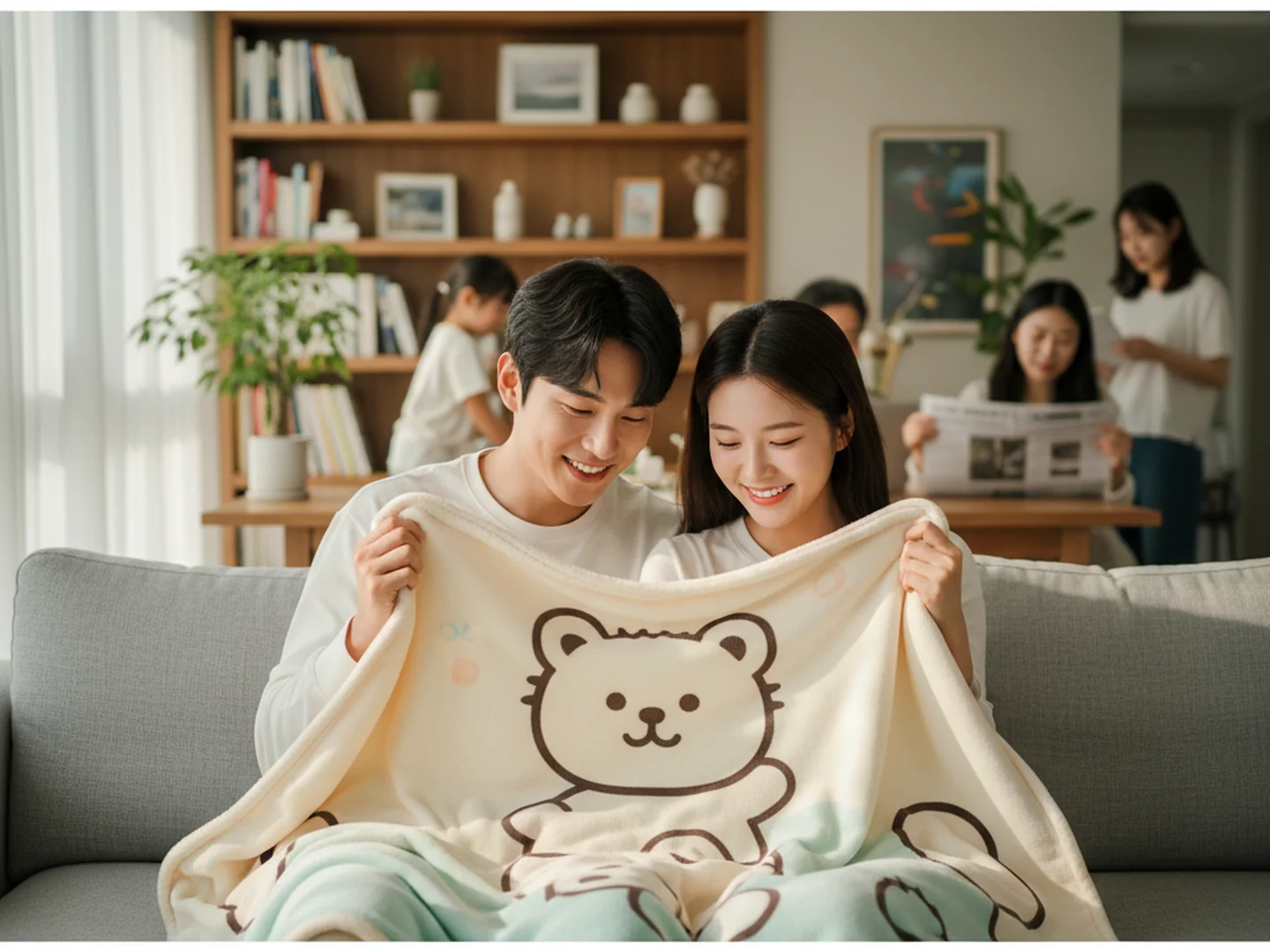 올리브영 망곰 담요01